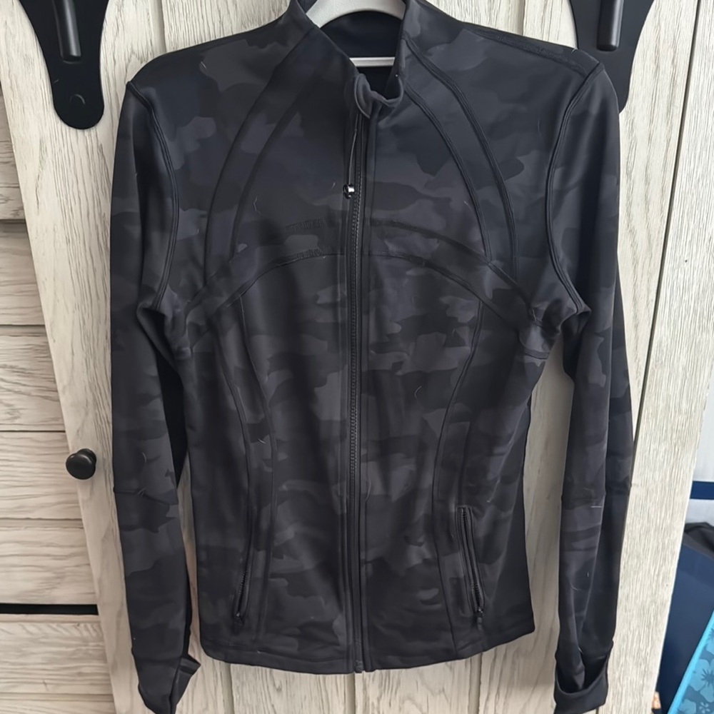 lululemon Black Camo Define Jacket